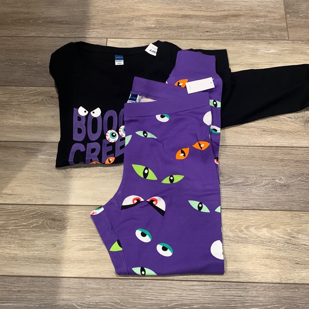 LMT: Old Navy Halloween Matching Graphic Pajama Set - Picture 8 of 12